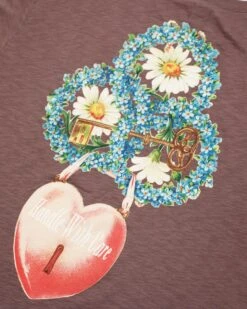 BOYS LIE X Taupe Locked In Boyfriend Tee -Boys Lie 407A0017copy