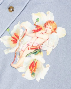 BOYS LIE X I Am Not Where You Left Me V2 Henley Cropped Crewneck -Boys Lie 407A0066copy