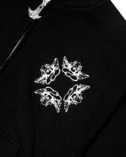 BOYS LIE X Up In Smoke Zip-Up Boyfriend Hoodie -Boys Lie 407A2399