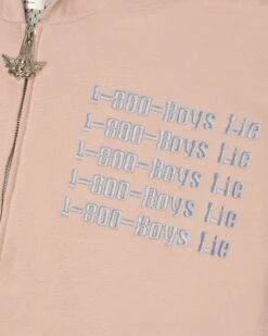 BOYS LIE X 1-800 Revival Zip-Up Boyfriend Hoodie -Boys Lie 407A2440