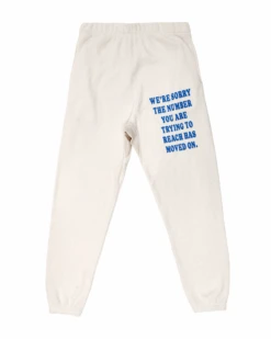 BOYS LIE X Eggshell 1-800 Reunion Sweatpants -Boys Lie 407A2478