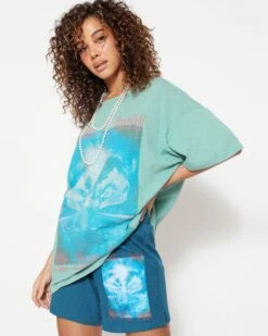 BOYS LIE X Green Washed Up Boyfriend Tee -Boys Lie 4O7A0021 1