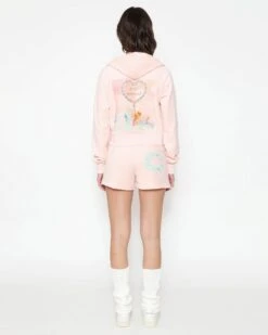 BOYS LIE X Break Free Velour Zip-Up Hoodie -Boys Lie 4O7A0131