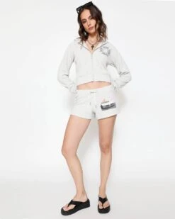 BOYS LIE X Fare Enough Thermal Zip-Up Hoodie -Boys Lie 4O7A0236