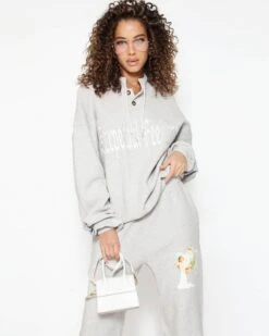 BOYS LIE X Perpetual Feelings V2 Henley Crewneck