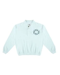 BOYS LIE X Locked In Henley Crewneck -Boys Lie 4O7A0424r2bcopy
