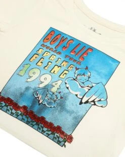 BOYS LIE X World Tour Crop Tee -Boys Lie 4O7A0467r