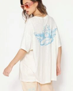 BOYS LIE X Ivory I Am Not Where You Left Me V2 Boyfriend Tee -Boys Lie 4O7A0556