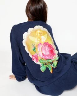 BOYS LIE X Navy Room To Grow Crewneck -Boys Lie 4O7A0651 fc373cdc 78ac 4a9b b3d1 277c03b0f8b8