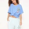 BOYS LIE X Blue Locked In Boyfriend Tee -Boys Lie 4O7A0763