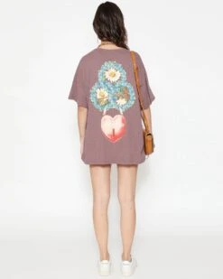 BOYS LIE X Taupe Locked In Boyfriend Tee -Boys Lie 4O7A0787