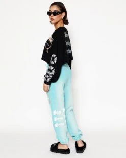 BOYS LIE X Head Over Heals Longsleeve Crop Tee -Boys Lie 4O7A0920