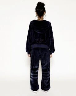 BOYS LIE X Velour Hoodie Crop -Boys Lie 4O7A1078r