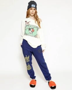 BOYS LIE X Navy Perfect Match Remix Sweatpants -Boys Lie 4O7A1400copy 286d301b 4e13 483c b34c c36aa48bafc3