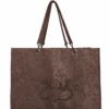 BOYS LIE X Chocolate Terry Cloth Tote -Boys Lie 4O7A1927browncopy