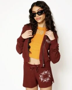 BOYS LIE X On The Rocks Thermal Zip-Up Hoodie -Boys Lie 4O7A2468b2copy