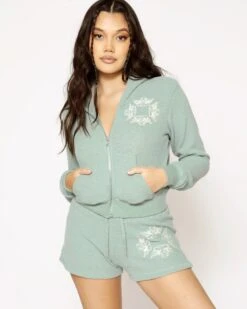 BOYS LIE X Eyes Wide Shut Thermal Zip-Up Hoodie -Boys Lie 4O7A2527b 15467532 4e59 410c 9dda f84f1bdcbe72