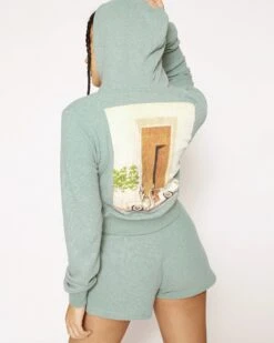 BOYS LIE X Eyes Wide Shut Thermal Zip-Up Hoodie -Boys Lie 4O7A2533b