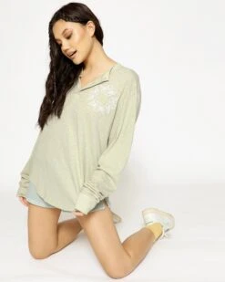 BOYS LIE X Eyes Wide Shut Boyfriend Henley -Boys Lie 4O7A2608bcopy