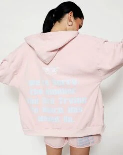 BOYS LIE X 1-800 Revival Zip-Up Boyfriend Hoodie