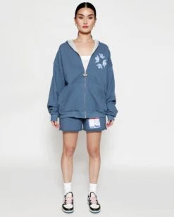 BOYS LIE X No Smoke Zip-Up Boyfriend Hoodie -Boys Lie 4O7A2814