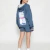 BOYS LIE X No Smoke Zip-Up Boyfriend Hoodie