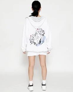 BOYS LIE X Smitten Zip-Up Boyfriend Hoodie -Boys Lie 4O7A2868