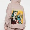 BOYS LIE X Taupe Don't Say It Darling Zip-Up Boyfriend Hoodie -Boys Lie 4O7A2931