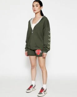 BOYS LIE X On The Edge Zip-Up Boyfriend Hoodie -Boys Lie 4O7A2989