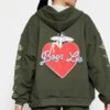 BOYS LIE X On The Edge Zip-Up Boyfriend Hoodie -Boys Lie 4O7A3007