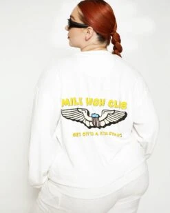 BOYS LIE X Spread Your Wings Terry Crewneck -Boys Lie 4O7A3384