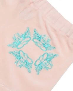 BOYS LIE X Break Free Velour Shorts -Boys Lie 4O7A4533copy