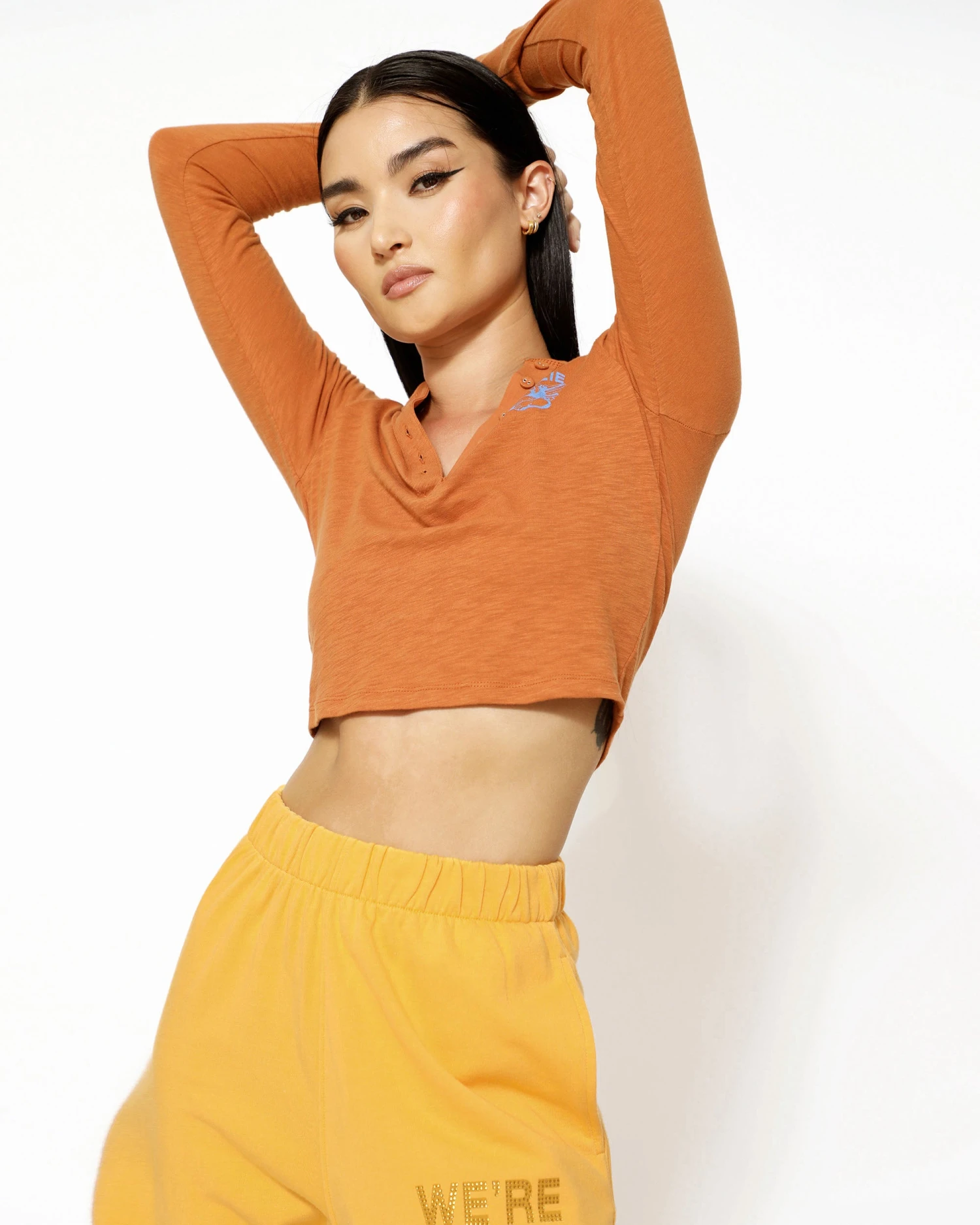 BOYS LIE X Nutmeg Perspective Shift Crop Henley 5 BOYS LIE X Nutmeg Perspective Shift Crop Henley - Image 3