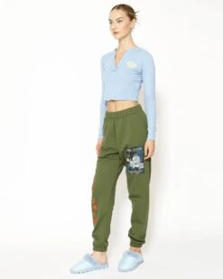 BOYS LIE X Misty Blue Crop Henley -Boys Lie 4O7A8785