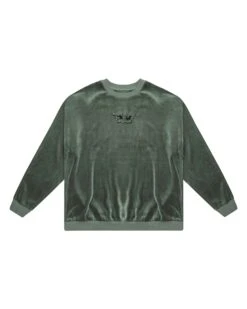 BOYS LIE X Twin Flame Velour Crewneck -Boys Lie 4O7A8867 rb21copy