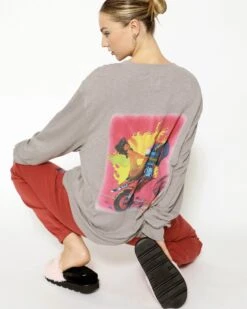 BOYS LIE X Break The Cycle Boyfriend Henley -Boys Lie 4O7A8879