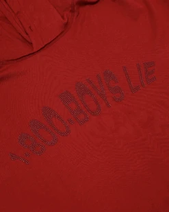 BOYS LIE X Red 1-800 Remix Hoodie -Boys Lie 4O7A8917r