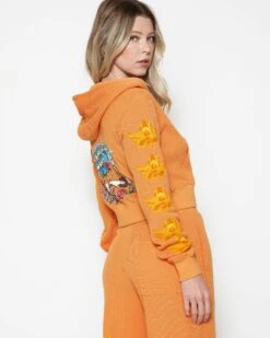 BOYS LIE X Where It Begins Thermal Zip-Up Hoodie