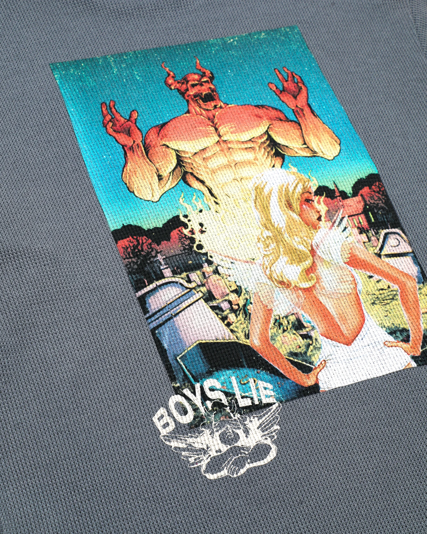 BOYS LIE X Hatchet Cemetery Thermal Long Sleeve 12 BOYS LIE X Hatchet Cemetery Thermal Long Sleeve - Image 10