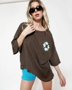 BOYS LIE X Checkmate Boyfriend Tee -Boys Lie 4O7A9539