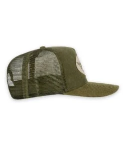 BOYS LIE X Olive Corduroy Trucker Hat -Boys Lie Olive03copy3