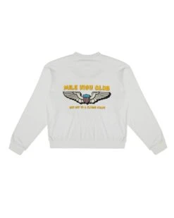 BOYS LIE X Spread Your Wings Terry Crewneck -Boys Lie SPREADYOURWINGSCREWBACK