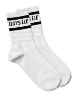 BOYS LIE X Neutral Pack Socks - Set Of 5 -Boys Lie White Blackcopy