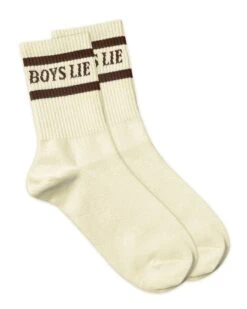 BOYS LIE X Neutral Pack Socks - Set Of 5 -Boys Lie Yellow Browncopy